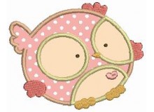 Stickmuster - Eulchen